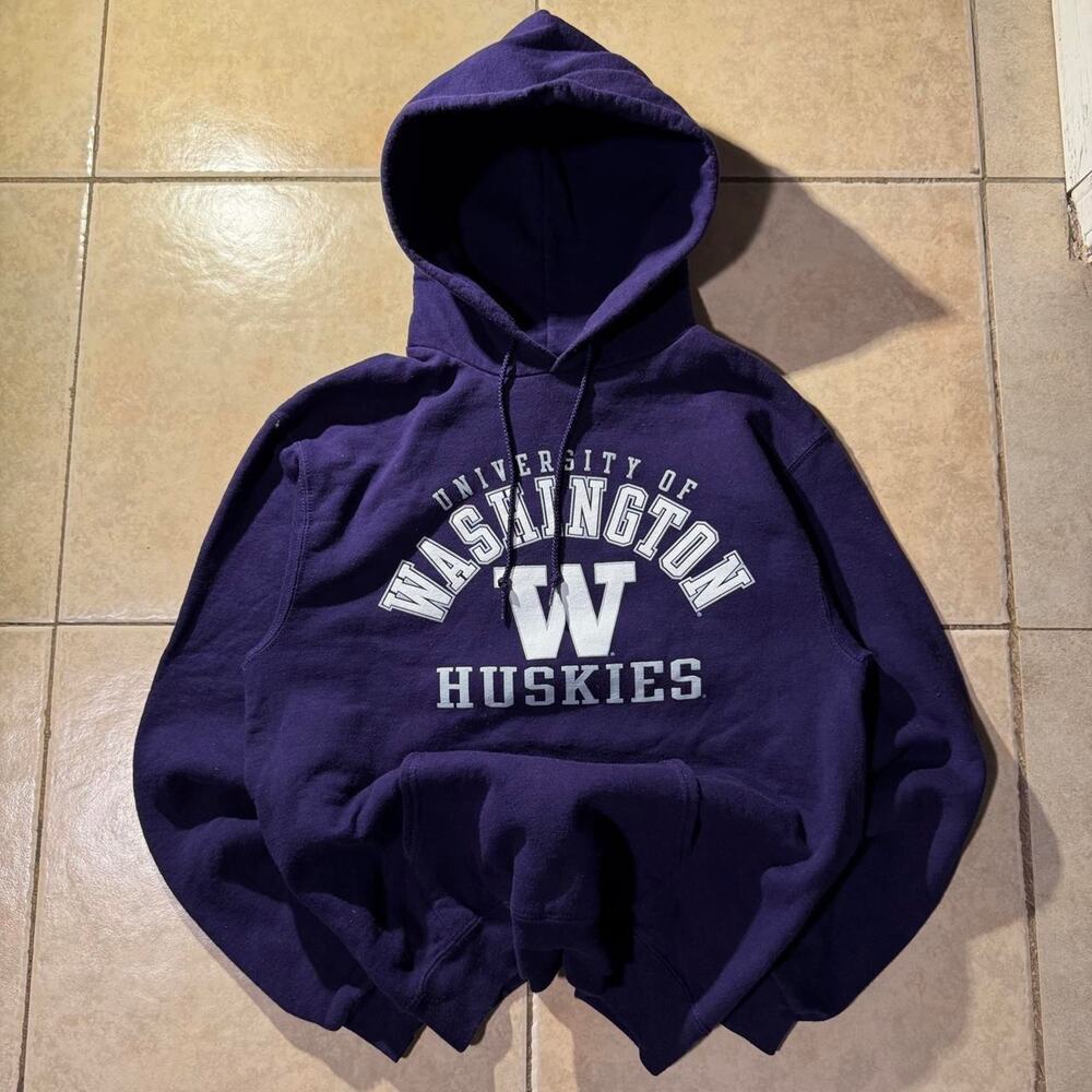 Vintage 90s university of washington champion hoodie Size M in Mens